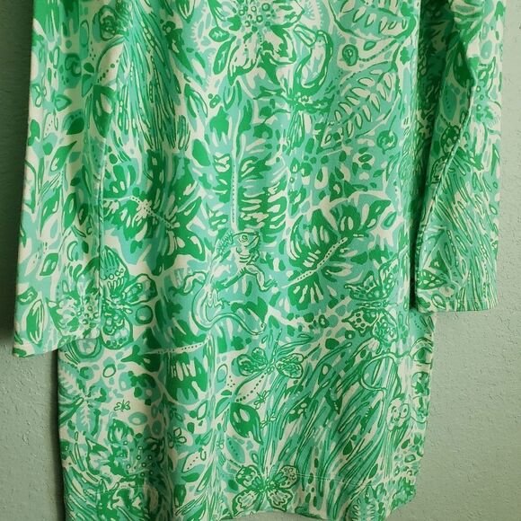 Lilly Pulitzer Daylin Dress in Greem Bungle in The Jungle - Picture 6 of 9